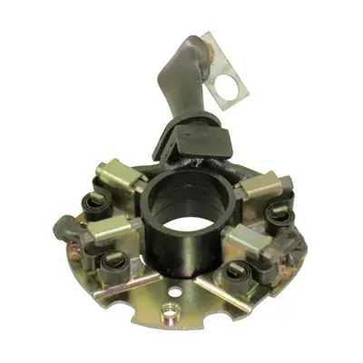 Porta-escovas 12V 4.5 x 12 x 17.5 mm para motor de partida JHAEM (China) Citroën Hyundai Tucson JAC Jeep KIA Sportage Nissan Peugeot (c/ cabo de 85 mm) A155 12V