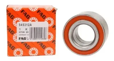 ROLAMENTO CUBO HELICE INTERCOOLER VOLVO EDC  1660115 RODA TRASEIRA A4 1.8 20V 95/01 PASSAT ALEMAO FAG 545312AA1