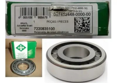 ROLAMENTO PONTA PINHAO RELOGIO INA 7220835100 098400 ROCKWELL MS230/MS235/MS240/MS245/MS248 CAMINHAO AGRALE 13000/14000 FORD 12000/14000/16000 CARGO 1317/1319/1415/1417/1421/1517/1521/1617/1628/1621/162