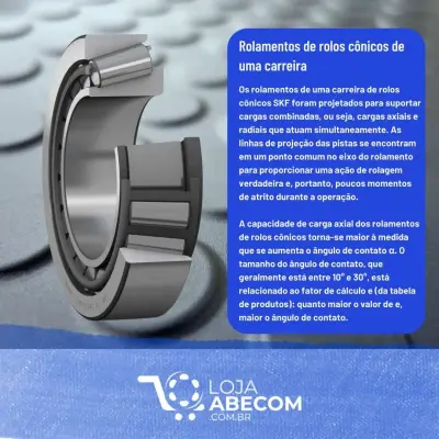 ROLAMENTO RODA DIANTEIRA INTERNO SPRINTER 310 97/ A40 4.1/4.8 85/ C20 93/ GRAND BLAZER/SILVERADO/ F250 3.9/4.2/6.0/6.7 99/ F350 00/ F4000 73,4X41,2X19,5MM SKF LM501349/501310