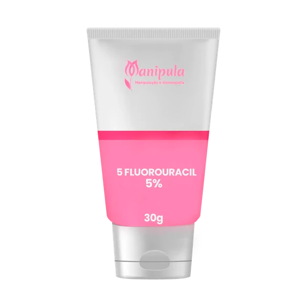 5-Fluoruracila em creme - Tratamento Dermatológico Tópico - 30 gr