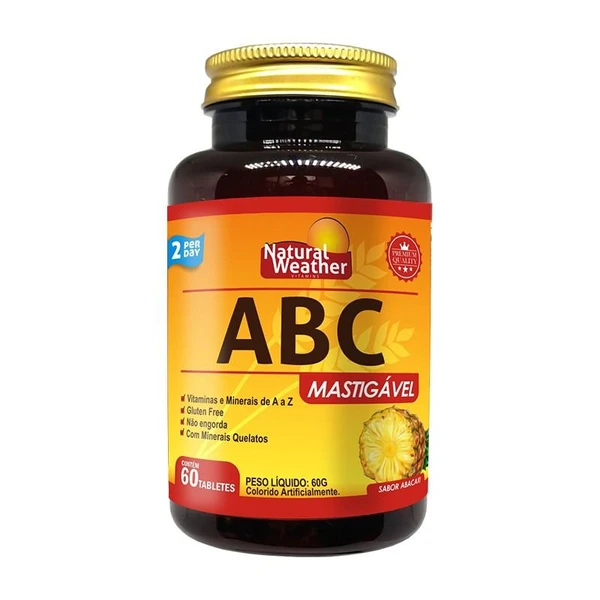ABC Mastigavel - 60 Tabletes