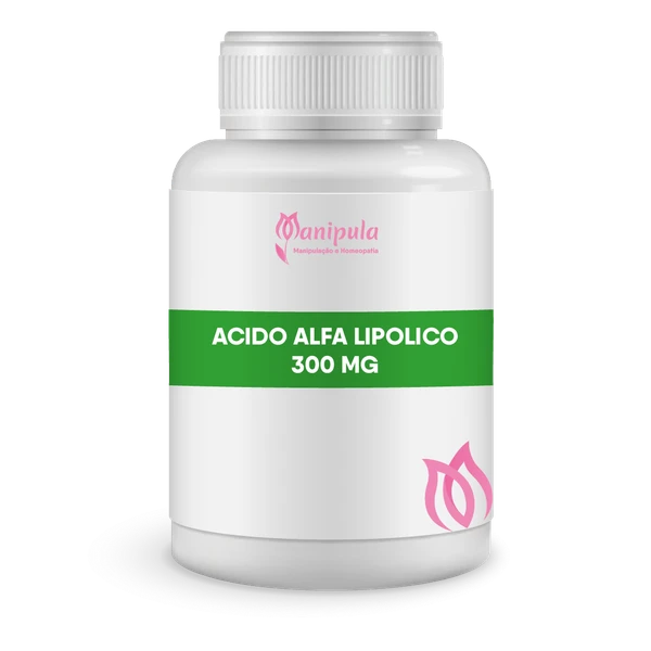 Ácido Alfa-Lipóico 300mg - Antioxidante Poderoso para Energia, Saúde Celular e Longevidade