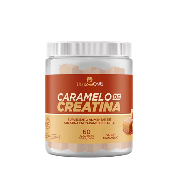 Carmelo de Creatina - 3g de Creatina por Porção (2 Carmelitos) | 60 Unidades - Energia, Força e Performance