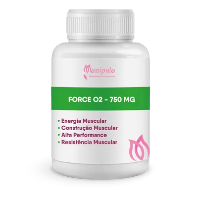 Force O² 750mg - Potencialize Seu Desempenho com Energia e Resistência