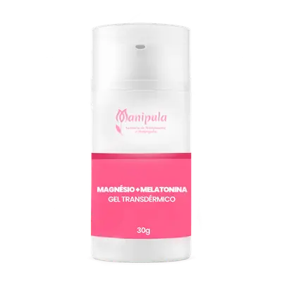 Gel Transdérmico de Magnésio + Melatonina  Relaxamento Muscular e Sono Profundo Natural | 30 Doses