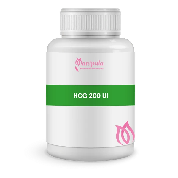 HCG 200 UI ORIGINAL - CAPSULA SUBLINGUAL VEGETAL