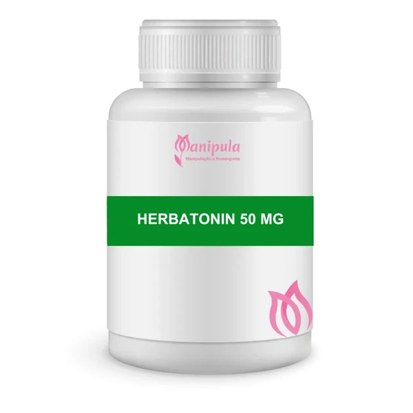 Herbatonin 50 mg - Melatonina Vegetal para Sono Reparador, Ritmo Circadiano e Bem-estar | 30 Doses