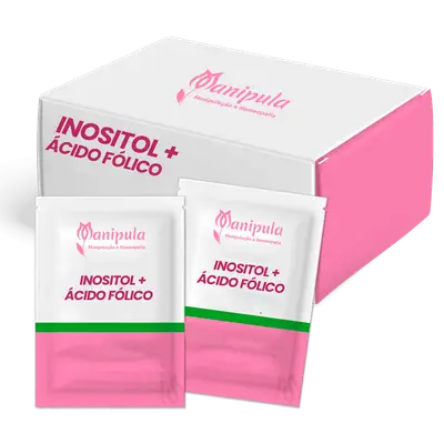 Inositol + Ácido Fólico em Sachê - Equilíbrio Hormonal e Fertilidade Feminina | 60 Doses