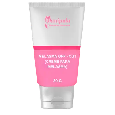 MELASMA OFF - Creme para Melasma - Clareamento e Uniformização do Tom da Pele - 30 Gr