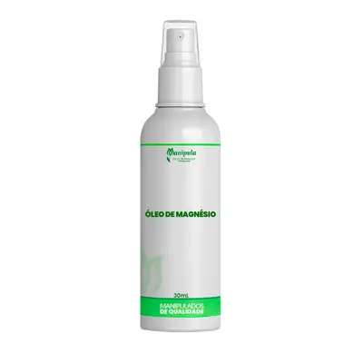 Óleo de Magnésio 30 ml -a Relaxamento Muscular, Alívio de Dores e Reposição de Magnésio