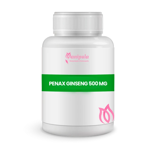 Panax Ginseng 500 mg - Energia, Concentração e Vitalidade Natural | 60 Doses