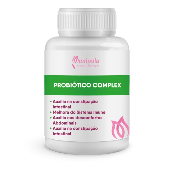 Probiótico Complex (pool de probioticos) - Saúde Intestinal em dia!