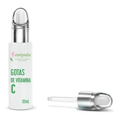SÉRUM DE VITAMINA C 20% - PELE ILUMINADA, JOVEM E SAUDÁVEL - 30 ml