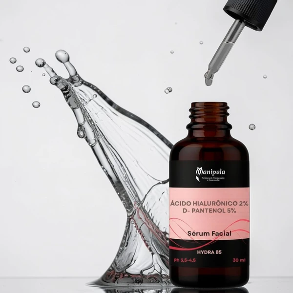 Sérum Hidratante de Ácido Hialurônico 2 % + D-Pantenol 5 % | Hydra B5 - 30 ml