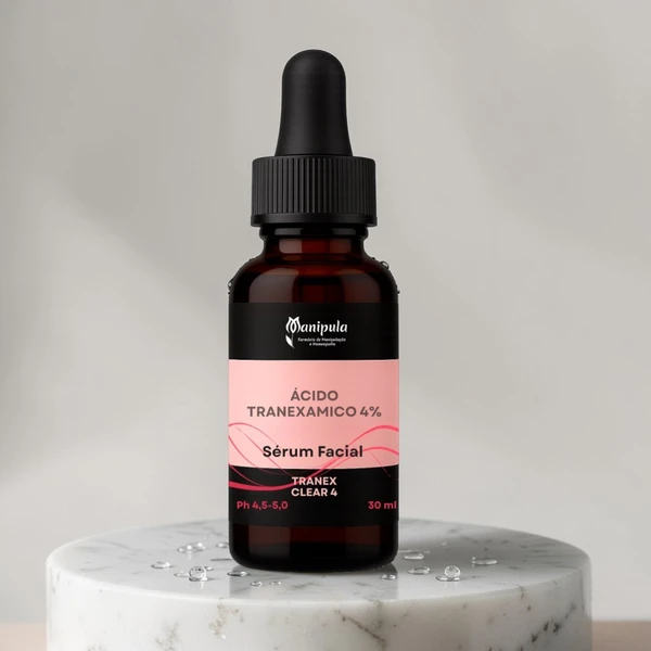 Sérum de Ácido Tranexâmico 4% para Manchas e Uniformização da Pele | TRANEX CLEAR 4 - 30 ml