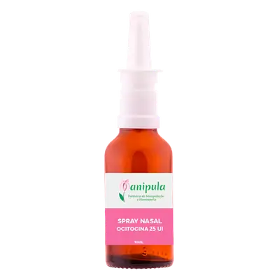 Spray Nasal de Ocitocina 25 UI - Bem-estar, Humor e Equilíbrio Social - 10 ml