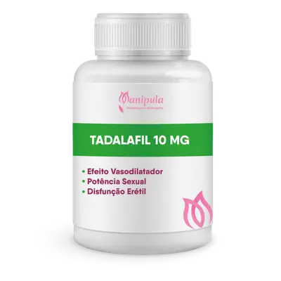 Tadalafila 10 mg - Performance, Potência e Confiança em Alta