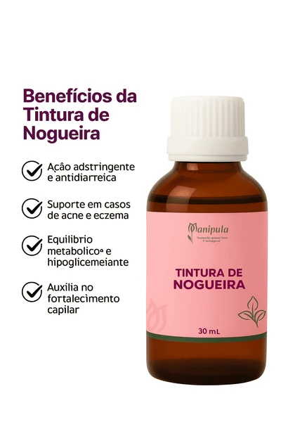 Tintura de Nogueira - 100% Natural | 30 Ml