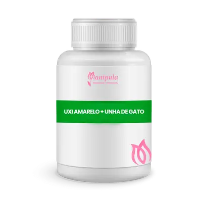 Uxi Amarelo + Unha de Gato - Fitoterápico Natural | 30 Doses
