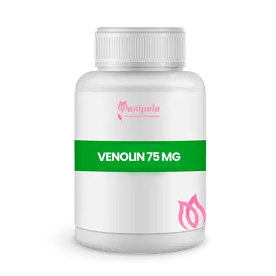 Venolin® 75 mg - Suporte à Circulação e Pernas Leves (Com selo de autenticidade) - 60 Doses