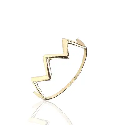Anel de ouro 18 k Coroa  .