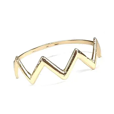 Anel de ouro 18 k Coroa  .