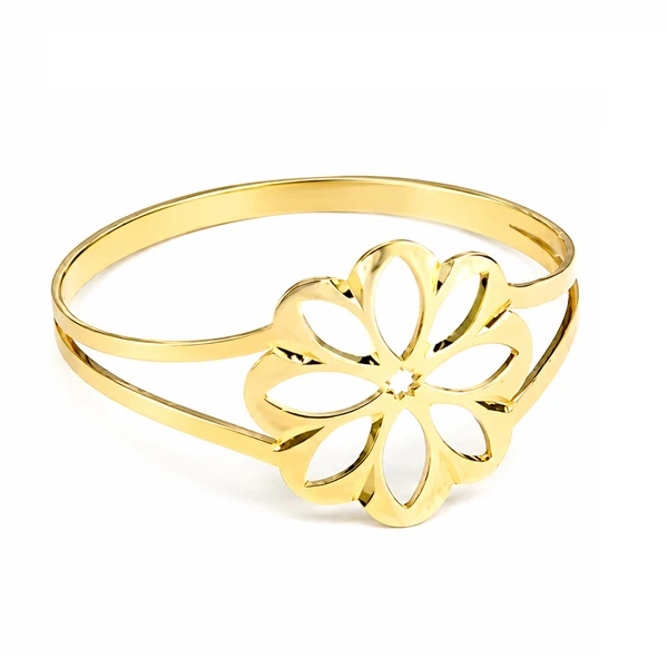 Anel de ouro 18k Estampado Linha Delicata