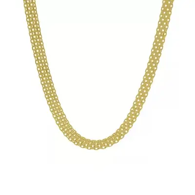 Corrente De Ouro 18k Bismarck 45Cm
