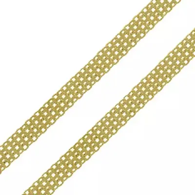 Corrente De Ouro 18k Bismarck 45Cm
