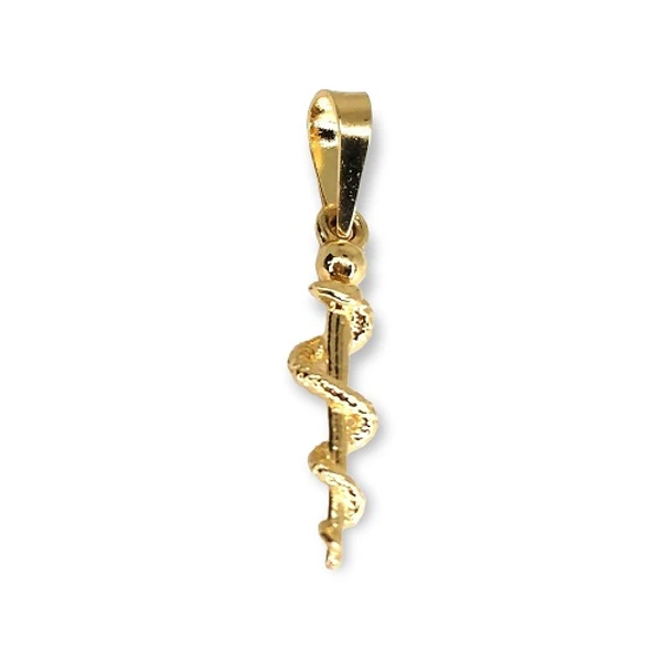 PINGENTE SÍMBOLO MEDICINA OURO 18K
