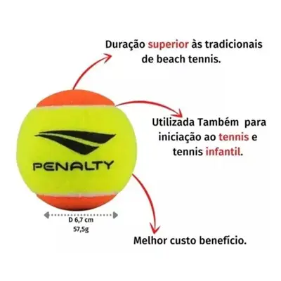 PENALTY BOLA DE BEACH TENNIS PACK 3