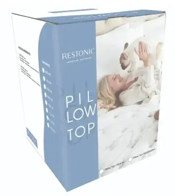 PILLOW TOP RESTONIC COOL GEL 7,5 CM DE ALTURA ULTRACEL 1,58x1,98