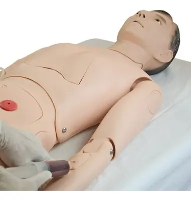 Manequim Bissexual para Treino de Enfermagem