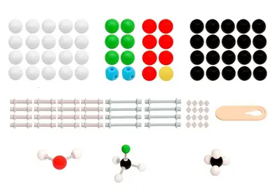Modelo Molecular Introdutório com 122 peças