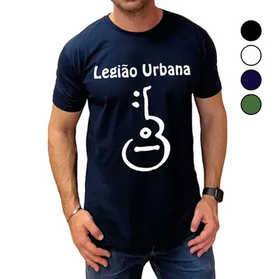 Camiseta legião Urbana azul marinho UNISSEX TAMANHO M