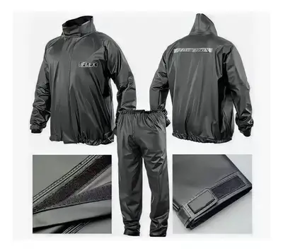 Capa Chuva Delta Flex Pvc  Impermeável Tamanho Gg