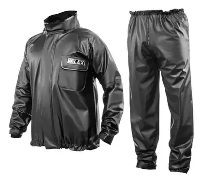 Capa Chuva Delta Flex Pvc  Impermeável Tamanho Gg