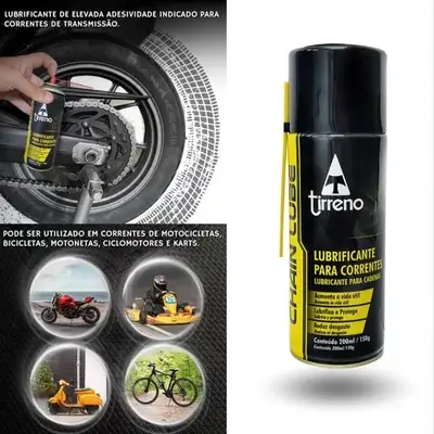 Lubrificante De Correntes P/ Moto Tirreno Chain Lube - 200ml