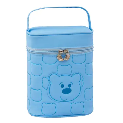FRASQUEIRA PARA MAMADEIRA BEBÊ MATERNIDADE AZUL CÉU URSO - MENINO