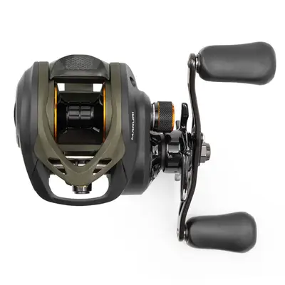 Carretilha Maruri Attack LH Preta Drag 5kg Esquerda