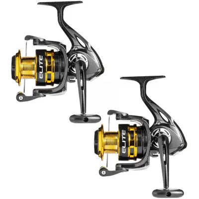 Kit 2 Molinete Marine Sports Elite 1000 FD 5.1:1 Gold