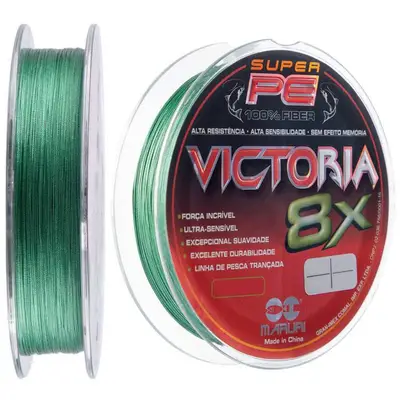 Linha Multifilamento Maruri Victoria 8x 0,27mm 30lbs 150m Verde