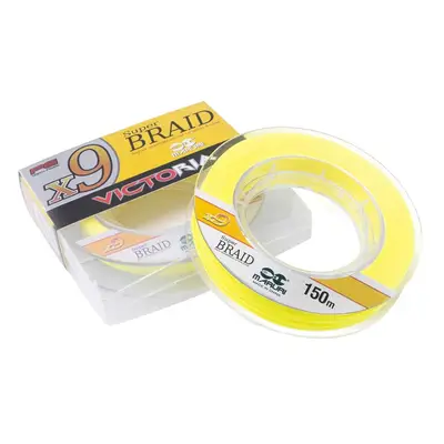 Linha Multifilamento Maruri Victoria X9 0,40mm 60lb 150m Amarela