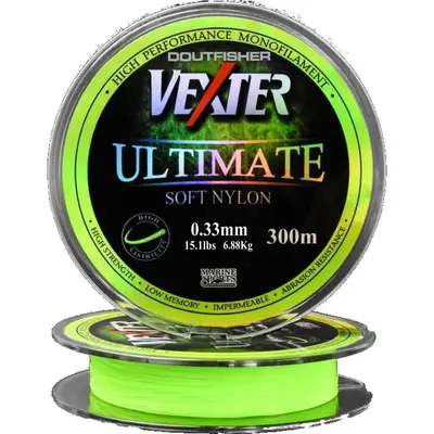 Linha Vexter Ultimate Soft 0,33mm 300m Amarela