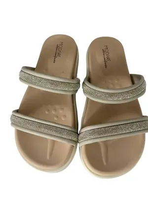 Papeti Feminina Modare Com Brilho Solado Flatform