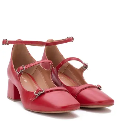 Sapato Feminino Couro Lia Line Modelo