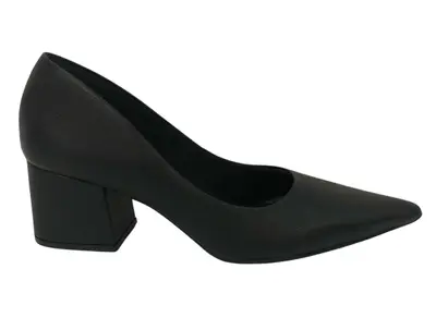 Sapato Lia Line Salto Bloco Bico Fino Fosco 2293I24.71568