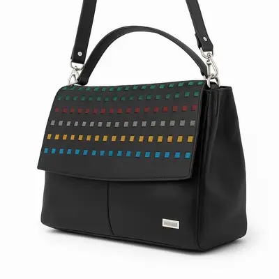 Bolsa Feminina Tira Colo de Couro Fashion Zup