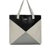 Bolsa Feminina de Couro Fashion Triangle Zup